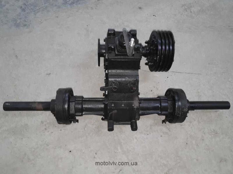 Купити КПП для мототрактора сцеплення 4 ремня.