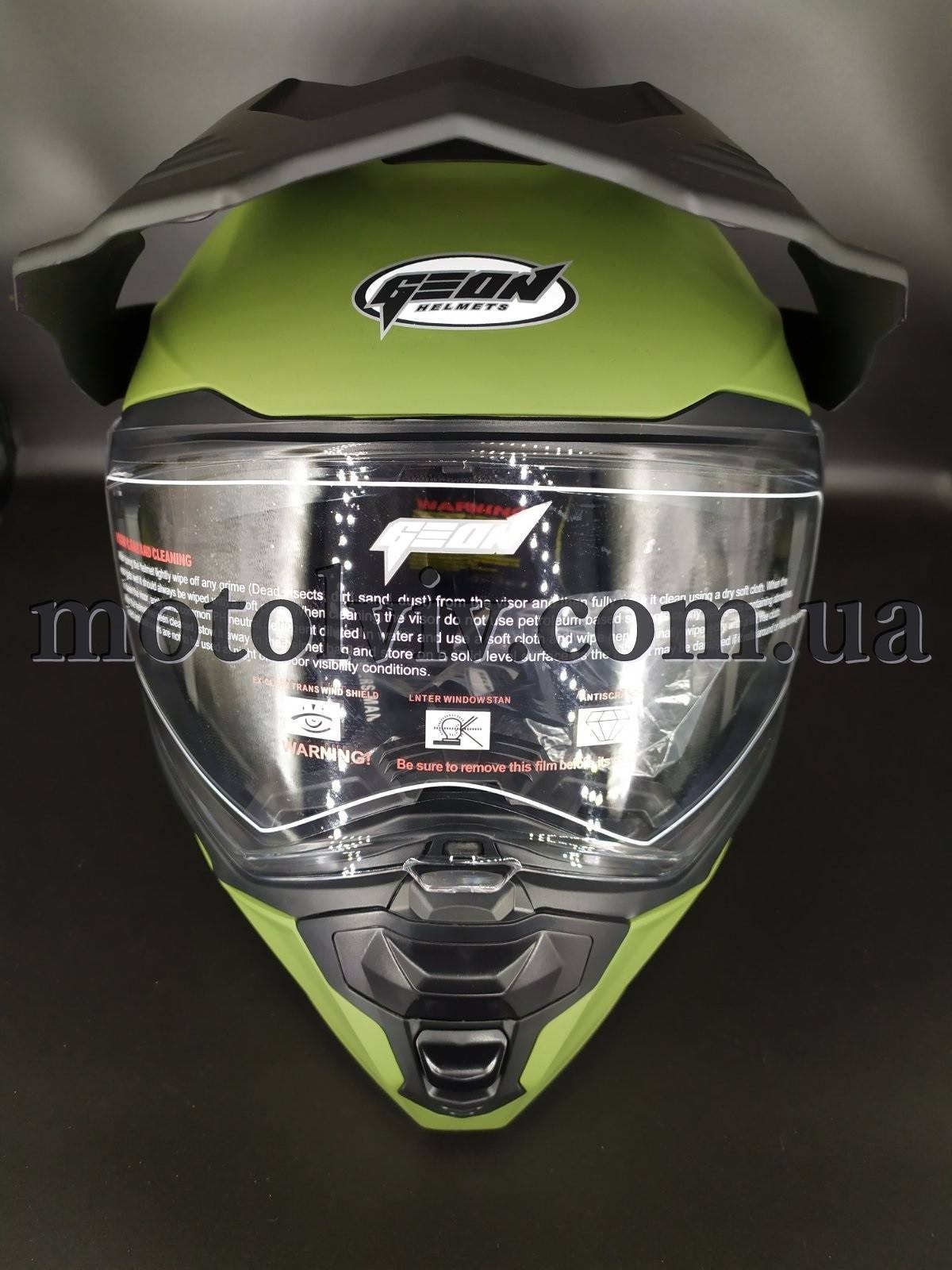 Шолом Geon 722 XL Хакі матовий купити у Львові та Україні. - МотоЛьвів